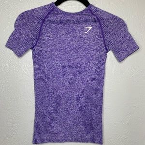 Gymshark Purple Compression Top